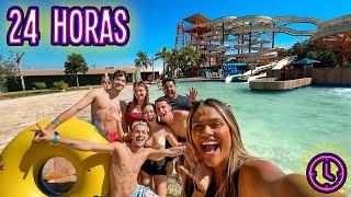 24 HORAS NO PARQUE AQUÁTICO 5 ESTRELAS ⭐️⭐️⭐️⭐️⭐️!!! ( HOTBEACH )