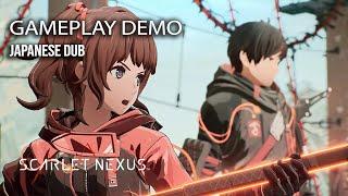 SCARLET NEXUS DEMO GAMEPLAY (ENGLISH SUB & JAPANESE DUB)