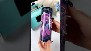 How to get Perfect NO GHOSTING sublimation tumbler with tumbler heat press? #pydlife #sublimation