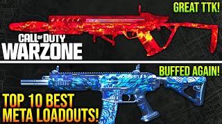 WARZONE: New TOP 10 BEST META LOADOUTS For Season 6! (WARZONE 3 META Weapons)