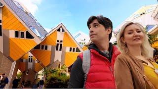 Cubicle Houses & Markthal in Rotterdam 