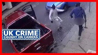 Ram-raid gangs steal millions in shocking heists | UK Crime Caught on Camera