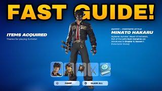 How To COMPLETE ALL LET’S HUNT VAMPIRES MINATO HAKARU QUESTS CHALLENGES in Fortnite! (Quests Guide)