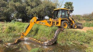 Jcb 3dx Backhoe Machine Mahindra Swaraj New Eicher Sonalika Tractor Over LoadingTrolley Truck video