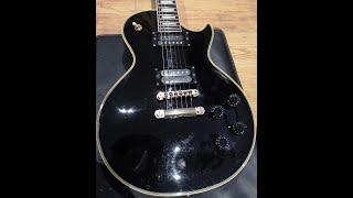 Orville Les Paul Custom Black LPC-75 1991 Made In Japan