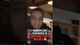 American Express HIDES DIRTY SECRET from Credit Card Users!  #shorts