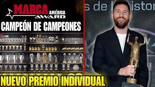  MESSI GANA otro PREMIO por ser el JUGADOR con MÁS TÍTULOS en la historia  Todos los detalles ️