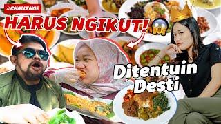 MAKAN DAN MINUM DI TENTUIN DESTI EPISODE 2 !! SATU MAKANAN TAPI 600RB ??