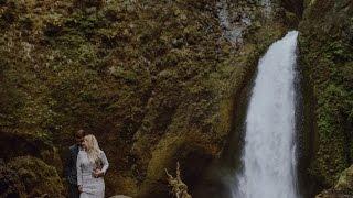 Wahclella Falls Elopement Oregon // Catalina Jean Photography