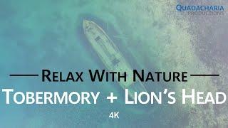 Tobermory & Lion's Head, Ontario  | Relaxing 4K drone footage feat. music by Kevin MacLeod