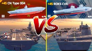 CN Type 004 VS ROKS CVX - Modern Warships