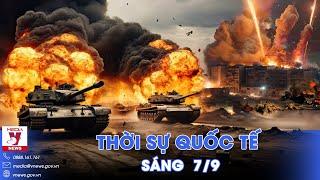 Thời sự Quốc tế sáng 7/9. Nga biến nguy thành cơ ở Kursk, Trung Quốc gấp rút sơ tán tránh bão Yagi