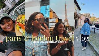 PARIS & LONDON TRAVEL VLOG  museums, shopping, afternoon tea, turning 32 & more! | JASMINE KATRINA