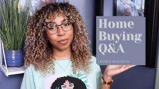 Home Buying Q&A |  @Budget Treasures   Collaboration | Lauren Budgets Introduction