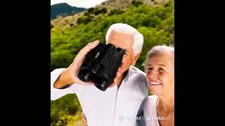 SCOC 12x25 Binoculars: Compact Power with Crystal-Clear Optics