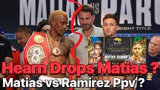 Subriel Matias No Longer W/ Eddie Hearn & Matchroom ? Matias vs Roberto Ramirez Worth Ppv ?