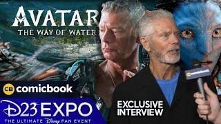 The Obstacles Facing Avatar: The Way Of Water! Stephen Lang Avatar 2 Interview - D23 Expo 2022