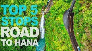 THE ROAD TO HANA | Top 5 Stops | Everything you need to know!