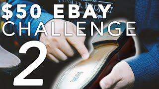 How To Make Old Shoes Look Brand New | Allen Edmonds $50 Ebay Challenge | Kirby Allison