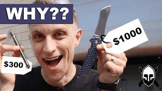 $1000 for a KNIFE?! What makes them worth it?