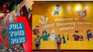 NEW LEGO Discovery Center Atlanta at Phipps Plaza FULL TOUR - Rides, Play Areas, MiniLand & More