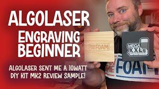 New Nerf tool! AlgoLaser DIY Kit MK2 10 Watt