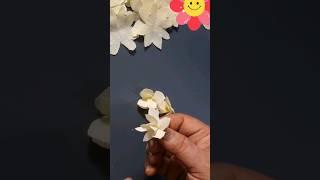 DIY Fabric Flower  #craft #shortvideo #flowers