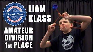 Liam Klass - Amateur Division - 1st Place - VA States 2023 - Yoyo Contest Central