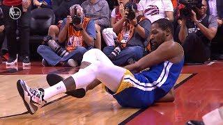 Kevin Durant ACHILLES INJURY - Game 5 | Warriors vs Raptors | 2019 NBA Finals