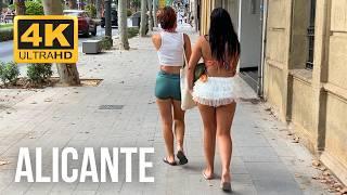  Alicante, Spain  | Walking Tour 4K 60FPS HDR | August 2024