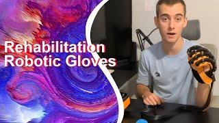 Rehabilitation robot gloves Hand Dysfunction Patient Training Device Stroke Hemiplegia