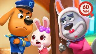 Knock Knock, Who's at the Door? | Police Cartoon | Safety Cartoon | Kids Cartoon | Sheriff Labrador