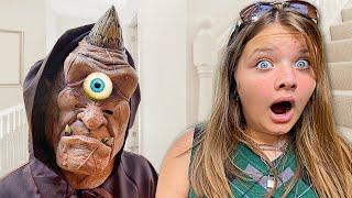 TROLL in OUR HOUSE!! Aubrey and Caleb TRY to CATCH GIANT TROLLS!