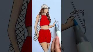 Rate this fashion design 1 to 10 #art #artwork #artist #fashion #design #designer #style #drawing