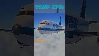 The Best Emergency Landing... (Version 3) VASP Flight 375 #shorts #aviation #Brazil