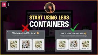 Create Sections Inside of Elementor Using LESS containers