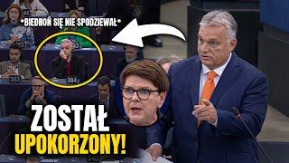 ORBAN i PiS ZMASAKROWALI BIEDRONIA, VON DER LEYEN ORAZ CAŁĄ LEWICE W PARLAMENCIE EUROPEJSKIM!