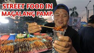 FILIPINO STREET FOOD IN MAGALANG PAMPANGA  / TUSOK TUSOK BUBUSOK