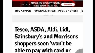 Major supermarkets want to stop taking cash and cards