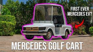 The FIRST Mercedes EV? SL GOLF CART FROM THE 80’s!