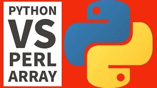 Python Array Vs Perl Array 2023