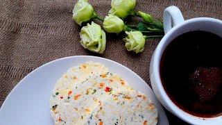 Домашний сыр за 20 минут. Домашний сыр с перцем и зеленью. Вкусно, быстро, не дорого.