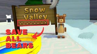 Super Bear Adventure - All Bears in Snow Valley