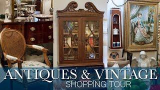 2024 Antiques Vintage Luxury Interior Design Shop Walking Tour! Elegant Decor Furniture CLASSIC Home