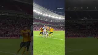 The moment Australia qualified for the World Cup!  | #Shorts