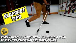 How To Improve Your Slapshot - Slapshot Tips