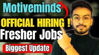 Motiveminds, Pando, Unstop Biggest Hiring | OFF Campus Drive For 2025, 2024 Batch | Fresher Jobs