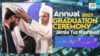 Dastar Bandi | Annual Graduation Ceremony 2023 | تقریب تقسیم انعامات | Jamia Tur Rasheed Karachi