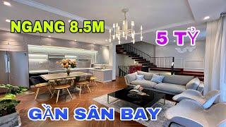 Bán nhà Gò Vấp gần Sân Bay Ngang 8.5M hẻm xe hơi chỉ hơn 5 tỷ nhà TO vật vã chủ ngộp nên bán rẻ