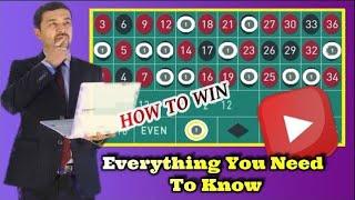 HOW TO WIN AT ROULETTE ️E verything You Need To Know About Casino Roulette ️